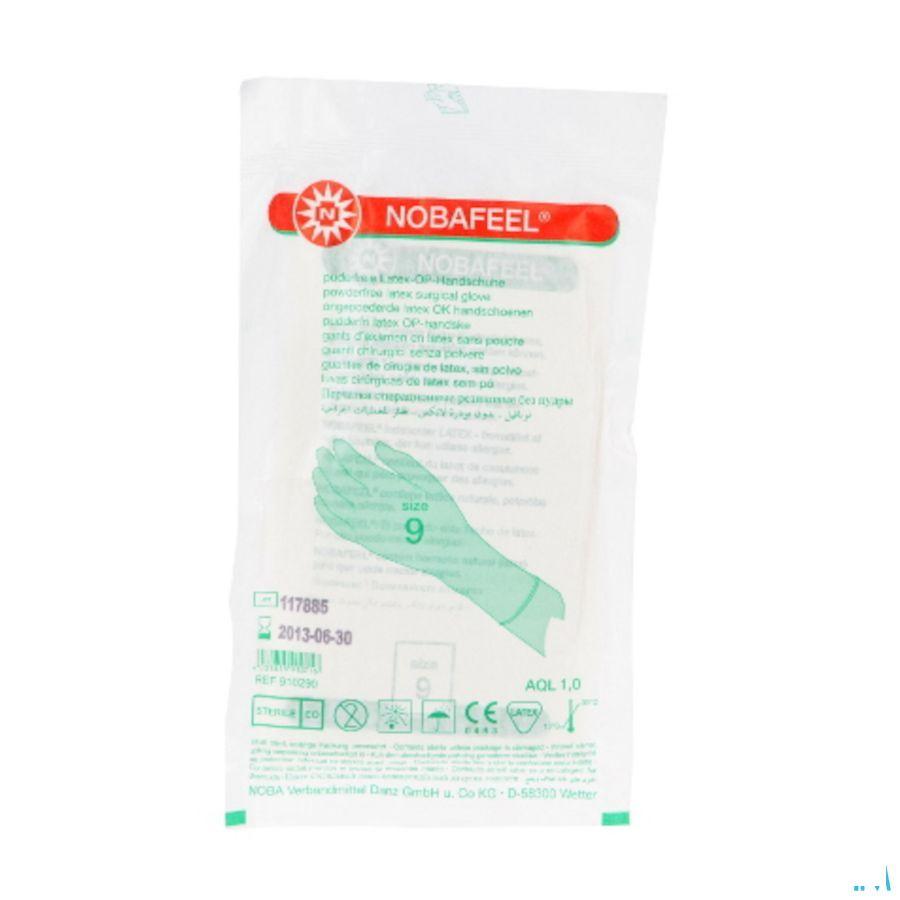 Nobafeel Handschoen Latex Poedervrij Steriel 9  -  Bota