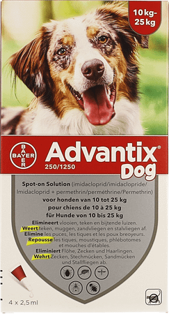 Advantix 250/1250 Honden 10