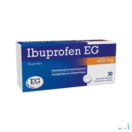 Ibuprofen EG 400 mg Filmomhulde Tabletten 30 X 400 mg  -  EG