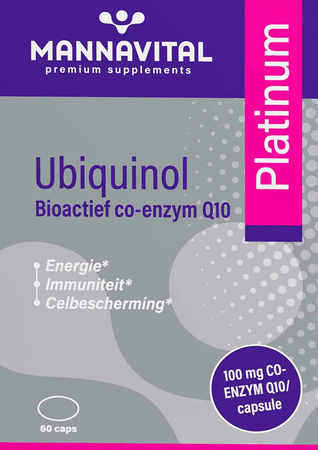 Mannavital Ubiquinol Platinum Capsule 60