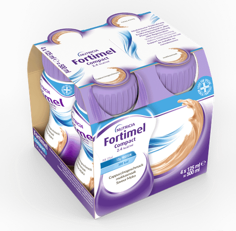 Fortimel Compact 2.4Kcal Chocolade 4 x 125 ml