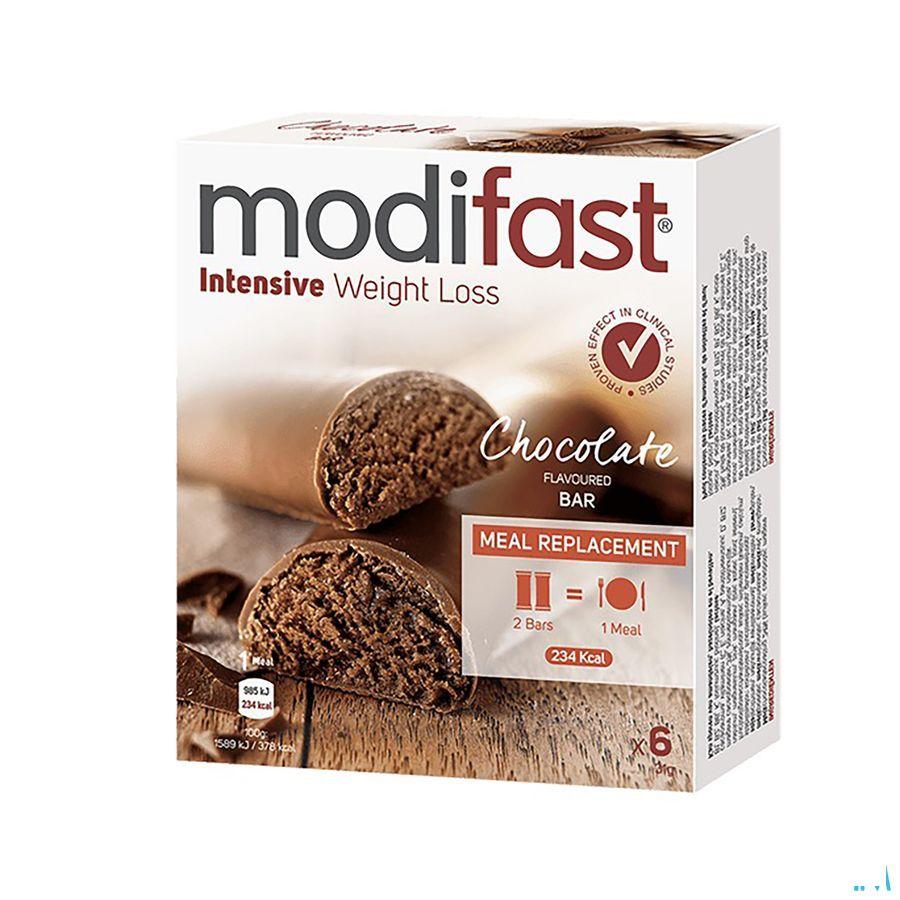 Modifast Intensive Control Reep Chocolade 6  -  Nutrition & Sante