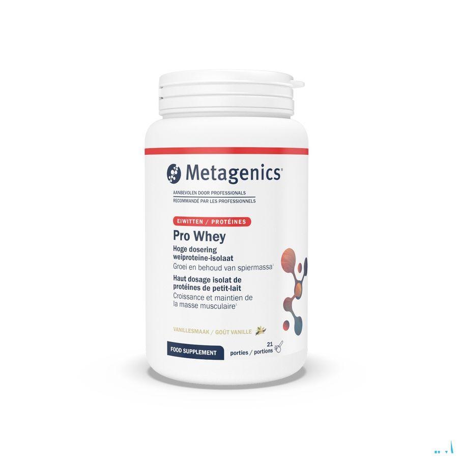 Pro Whey Vanille Poudre 21port.  -  Metagenics