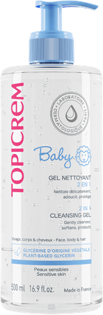 Topicrem Baby Reinigingsgel 2in1 Pompfl 500 ml