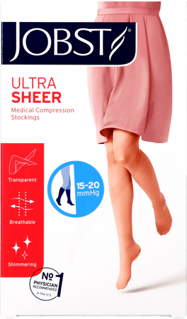 Jobst Ultrasheer Comf.C1 15-20 Ad Sunbronze Xl