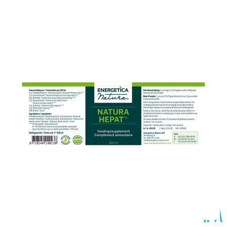 Natura Hepat 100 ml  -  Energetica Natura