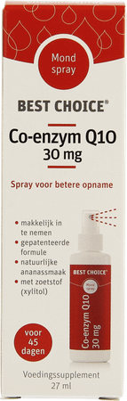 Best Choice Mondspray Co-enzym Q10 30 mg 27ml