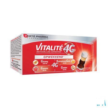 Vitalite 4g Opwekken Energie Shots 10  -  Forte Pharma