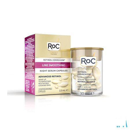 Roc Retinol Correx.Line Smooth.Night Serum Caps 10