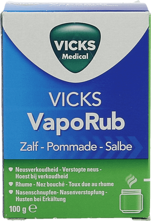 Vicks Vaporub Pommade - Zalf 100 gr