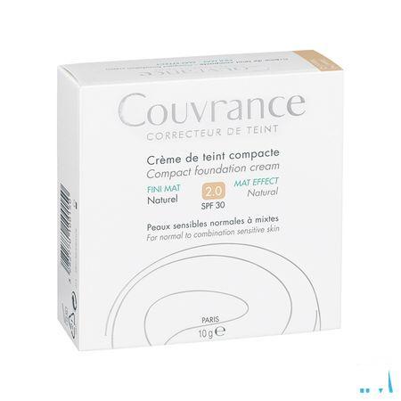 Avene Couvrance Creme Teint Tablettenoil Fr. 02 Natur 10 gr  -  Avene