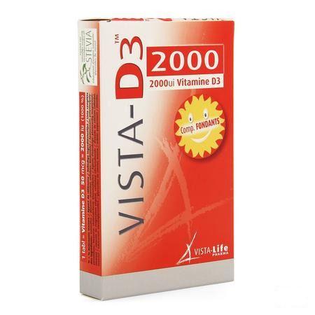 Vista D3 2000 Smelttabletten 60 