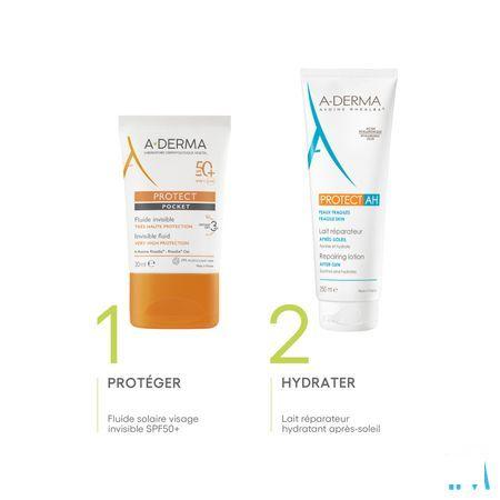 Aderma Protect Pocket Fluide Onzichtbare Ip50 + 30 ml  -  Aderma