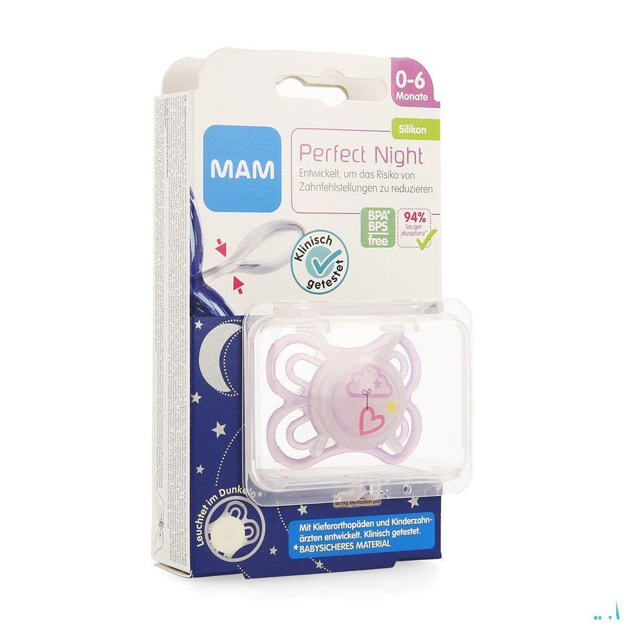 Mam Sucette Perfect Night 0-6m Fille