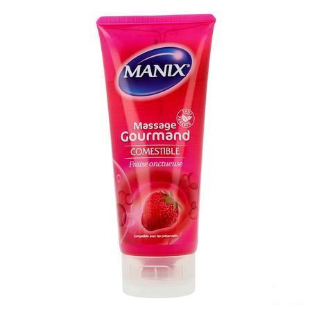 Manix Gel Lubrifiant Fraise 80 ml