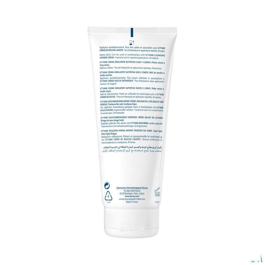 Ducray Ictyane Creme Anti uitdroging Tube 200 ml