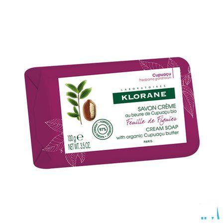 Klorane Lichaam Zeep Creme Essentiele Olie Vijg 100 gr