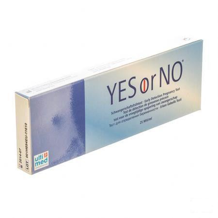 Yes Or No Test Grossesse 1