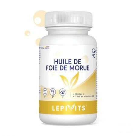 Lepivits Levertraanolie Caps 90 Nf  -  Lepivits