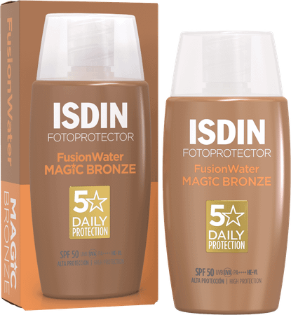 Isdin Fotoprotector Fusion Water Bronze Ip50+ 50 ml