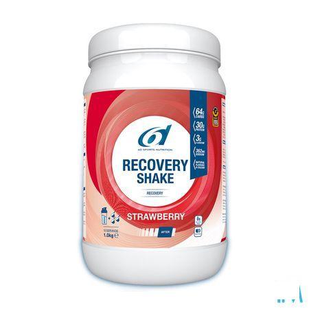 6D Sixd Recovery Shake Strawberry 1Kg