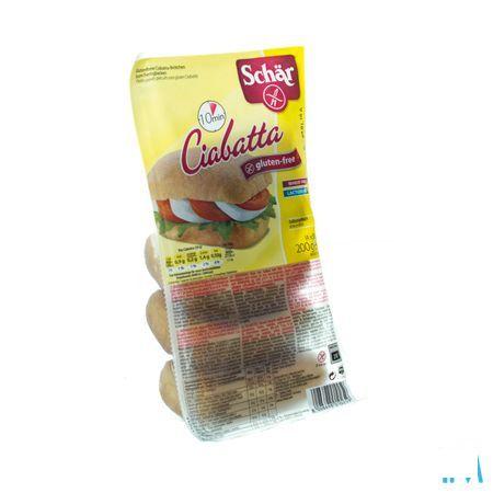 Schar Ciabatta Glutenvrij 200 gr 6593  -  Revogan