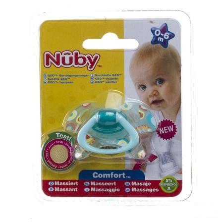 Nuby Geoac Orthodontische Fopspeen - 0-6m  -  New Valmar