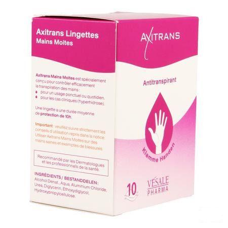 Axitrans Klamme Handen Doekjes 10