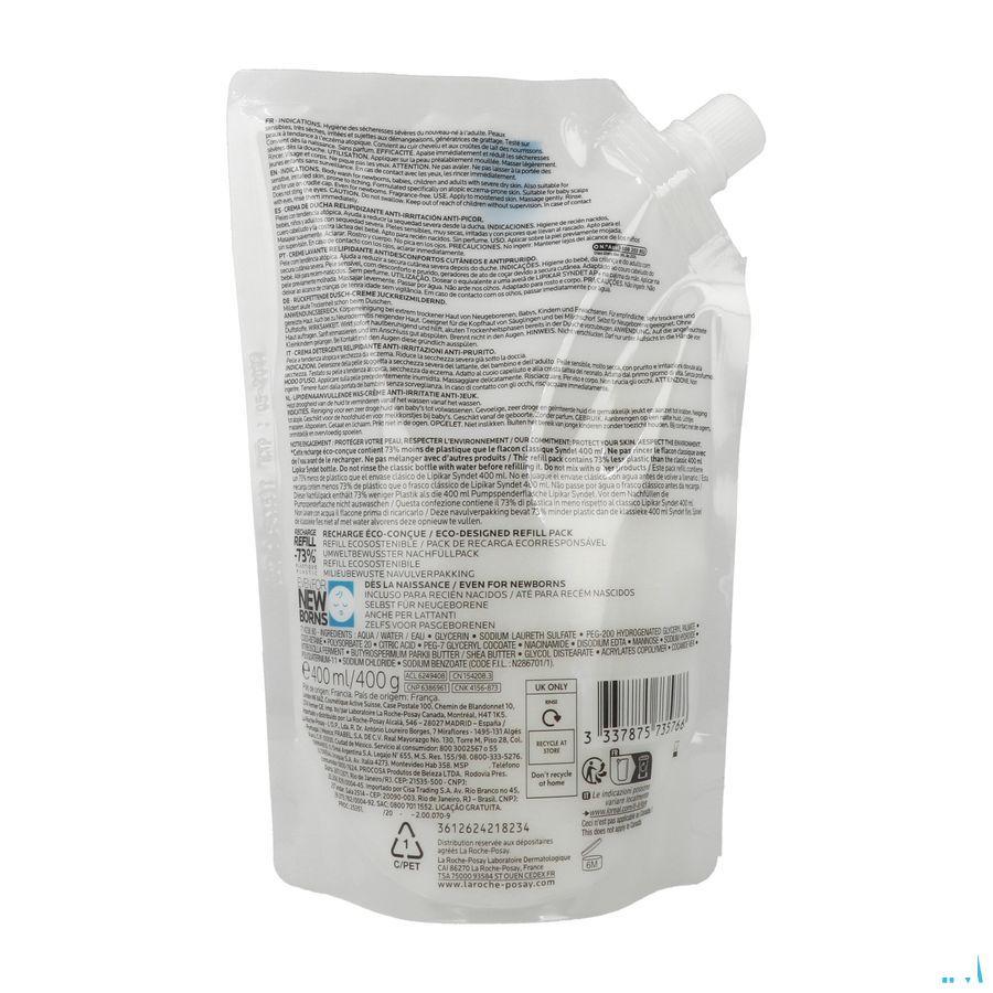 Lipikar Refill Syndet Ap+ 400 ml  -  La Roche-Posay