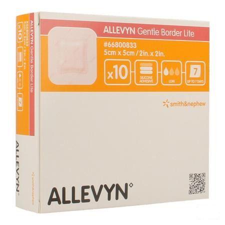 Allevyn Gentle Border Lite 5,0x 5,0cm 10 66800833  -  Smith Nephew