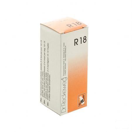 Reckeweg Dr. R18 Druppels 50 ml  -  Nut-Hom-Phyt