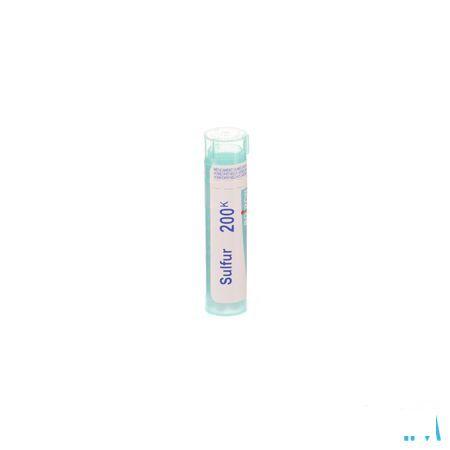 Sulfur 200K Gr 4g  -  Boiron