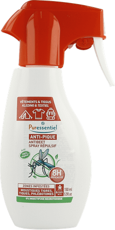 Puressentiel A/Beet Spray Afw.Kleding & Stoffen150 ml  -  Puressentiel