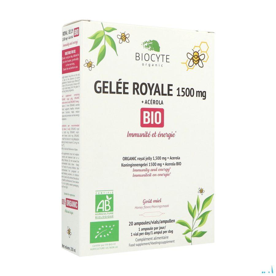 Biocyte Gelee Royale 1500Mg Bio Amp 20  -  Biocyte