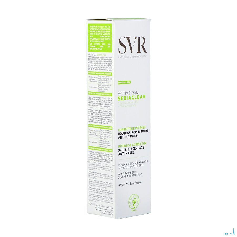 Sebiaclear Active Gel 40ml  -  Svr Laboratoire