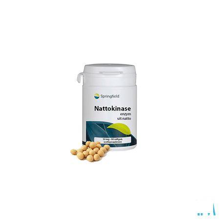 Nattokinase Pot Softgels 90  -  Springfield Nutraceuticals