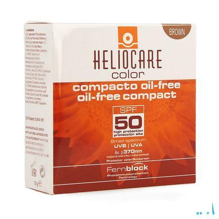 Heliocare Compact Oil-free Ip50 Brown 10 gr  -  Hdp Medical Int.