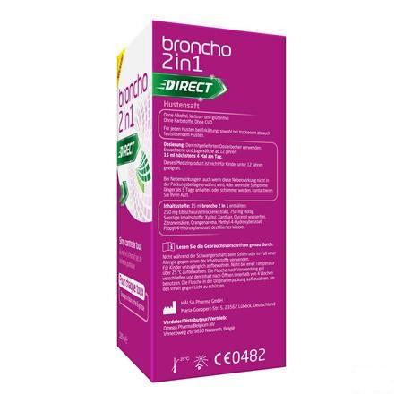 Bronchostop Bronchodirect Cough Syrup 120 ml  -  Perrigo