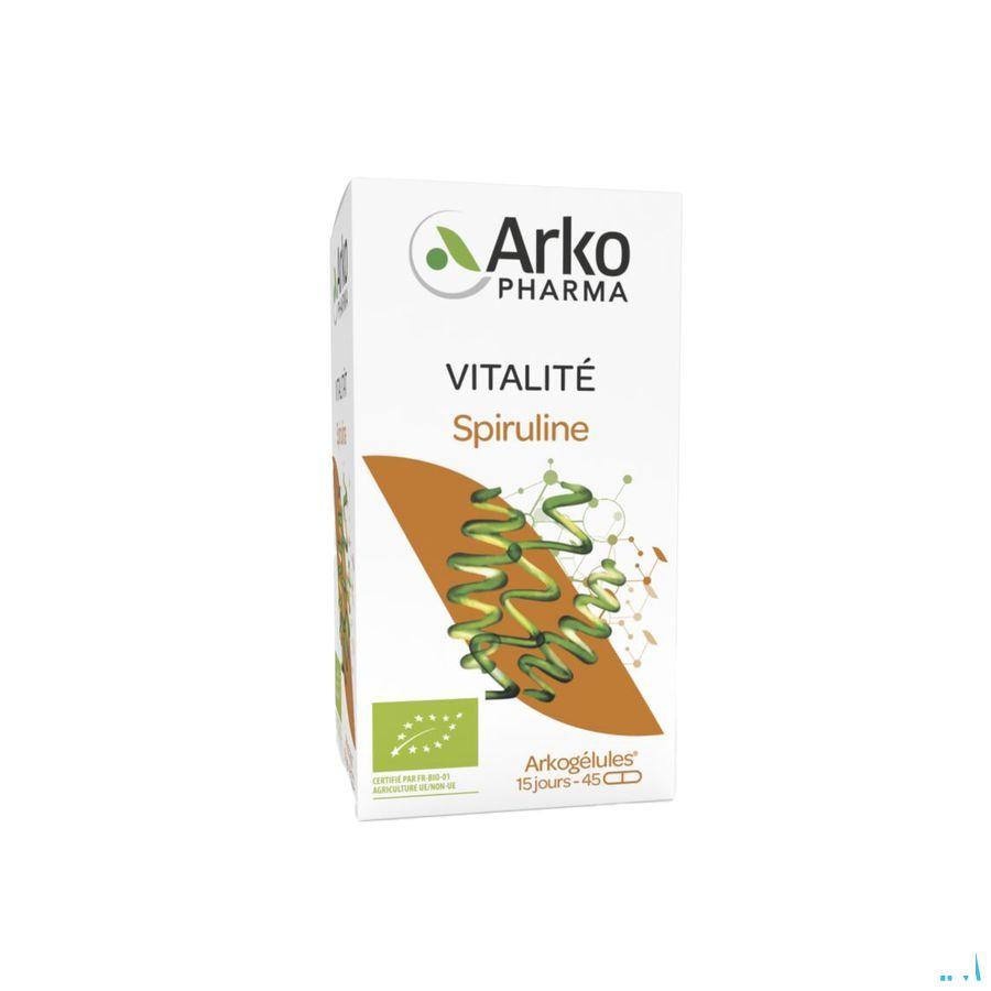 Arkocaps Spiruline Bio Capsule 45  -  Arkopharma