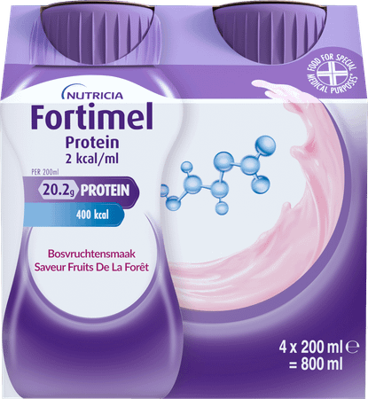 Fortimel Protein 2Kcal Bosvrucht 4X200 ml