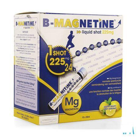 B-magnetine Liquid Shot 225 mg 15x25 ml