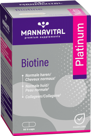 Mannavital Biotine Platinum - 60 V-caps