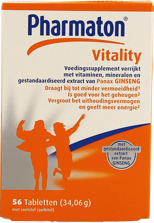 Pharmaton Vitality Tabletten 56