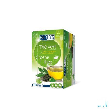 Biolys Groene Thee Zakjes 24  -  Tilman