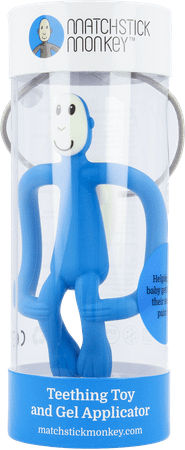 Matchstick Monkey Bijtring Donkerblauw  -  Bomedys