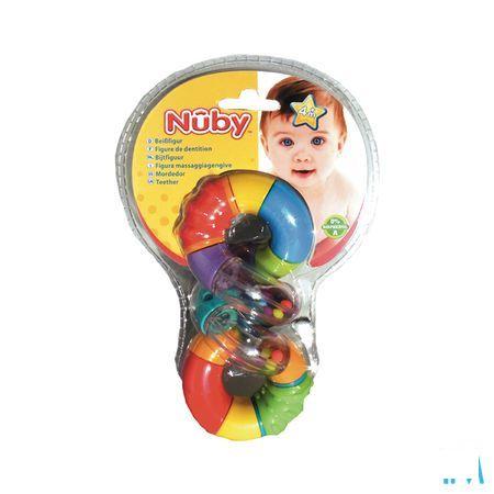 Nuby Twistaac Bijtketting - 6m +   -  New Valmar