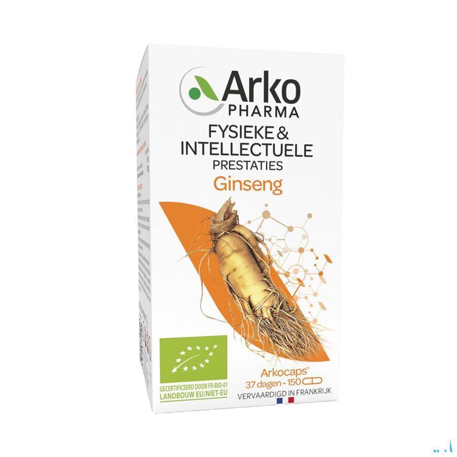 Arkogelules Ginseng Bio Caps 150  -  Arkopharma