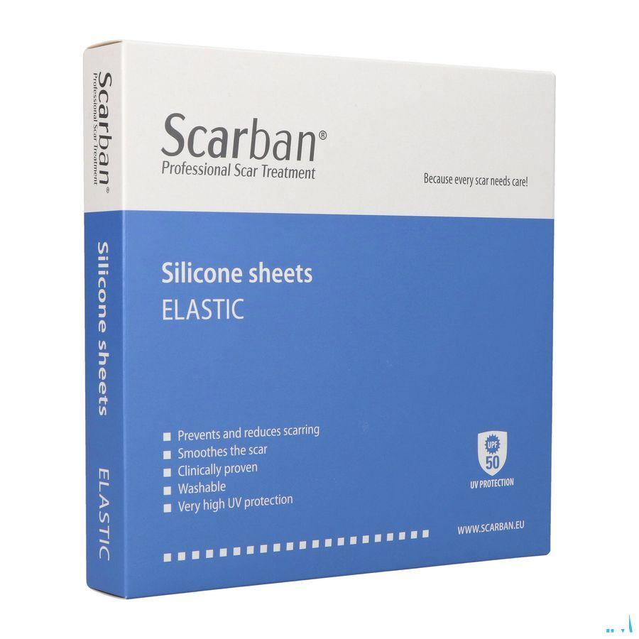 Scarban Elastic Silicone Sheet 5X7,5cm 2