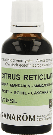 Mandarijn Bio Essentiele Olie 30 ml  -  Pranarom