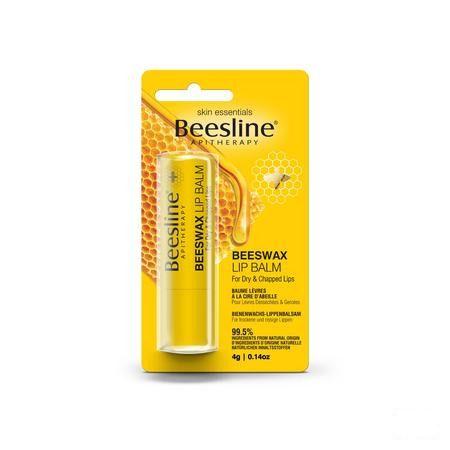 Beesline Balsem Bijenwas Droog/beschad. Lippen 40 gr  -  Eureka Pharma